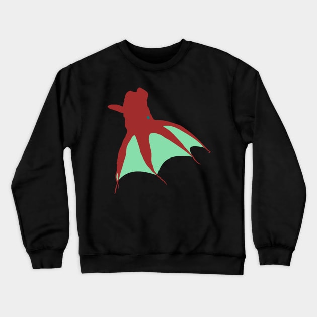 Vampire Squid Crewneck Sweatshirt by stargatedalek